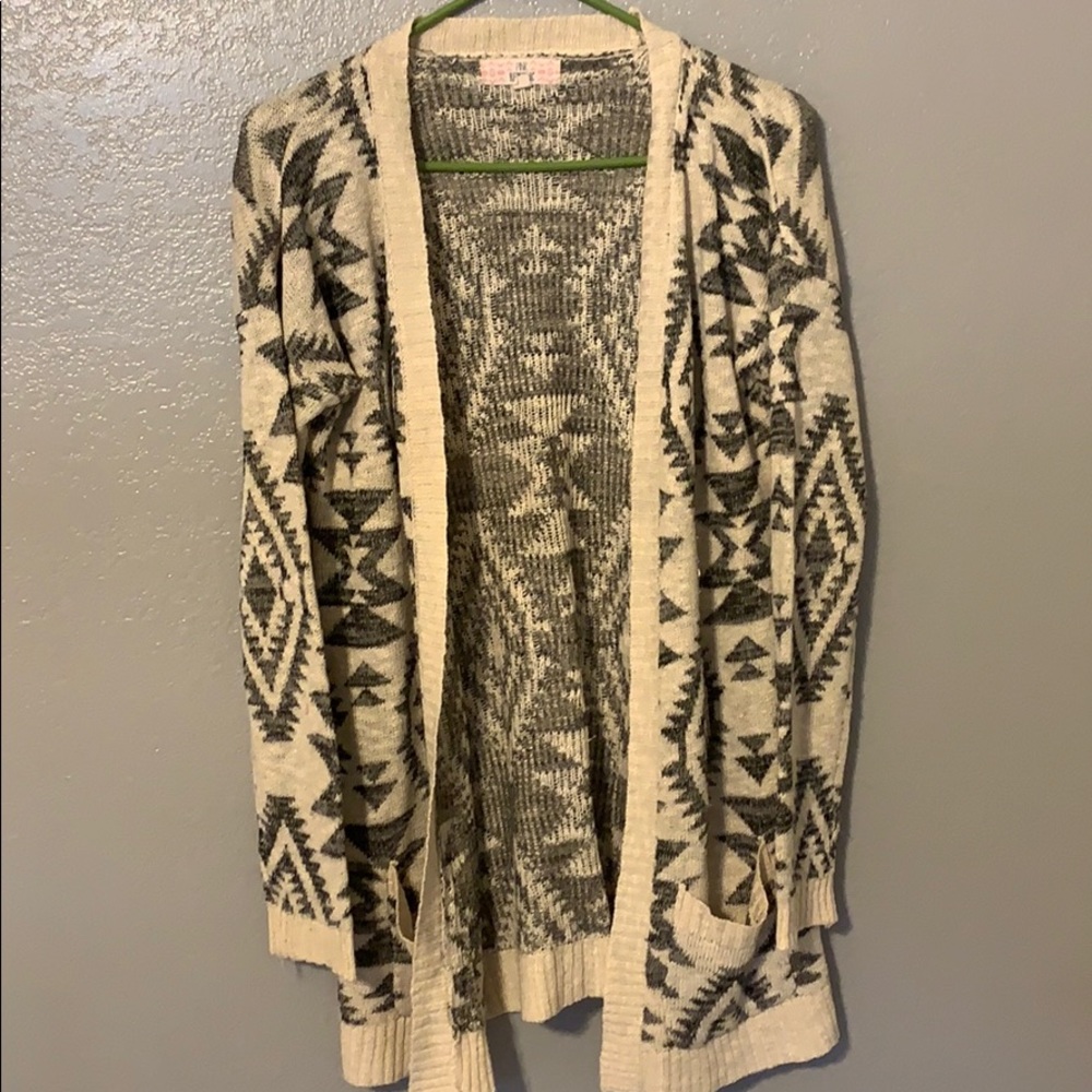 Patterned Cardigan